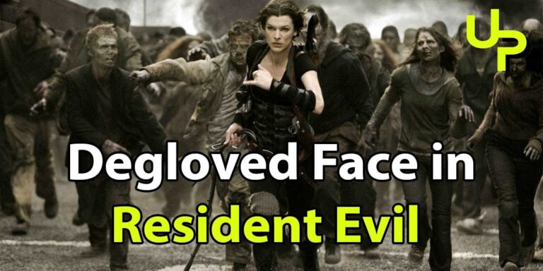 Degloved Face in Resident Evil