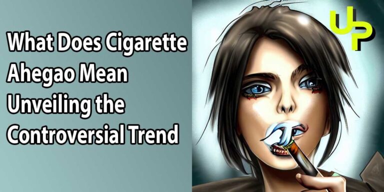 What Does Cigarette Ahegao Mean